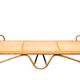 Rohé daybed rattan bed rotan Noordwolde 1950s Holland