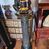 Green Marble Column, Italy, 19th Century