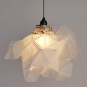Labyrinth, Hazy, Artisan Table Lamp Light Sculpture, By Republiken