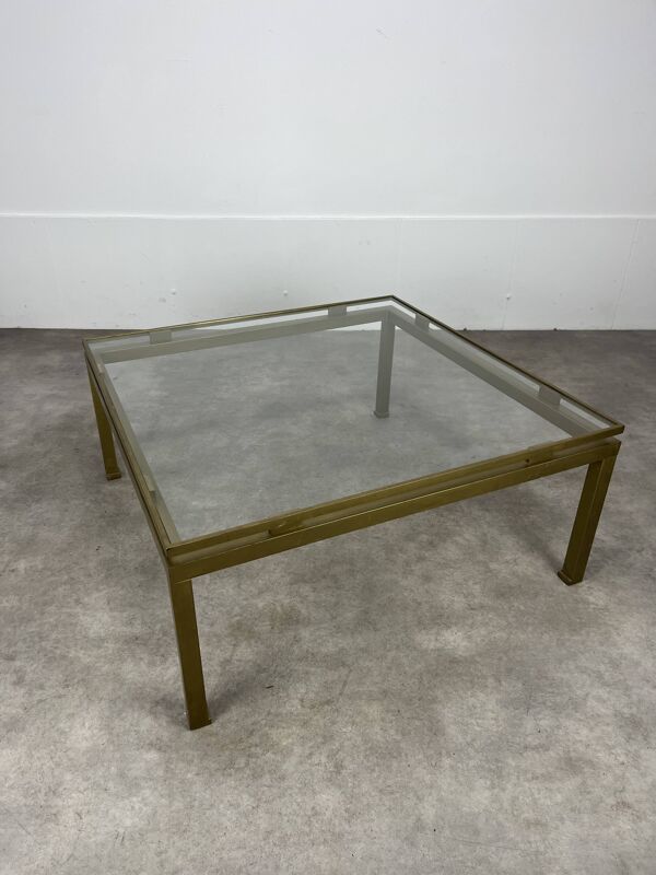 Table basse Guy Lefèvre pour Maison Jansen 1970