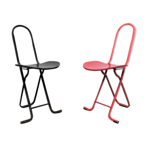 Lot de 2 chaises par Gastone Rinaldi