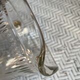 Art Deco glass pitcher
