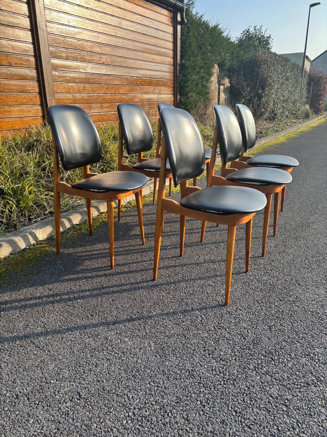 Set of 6 Baumann Pegasus chairs