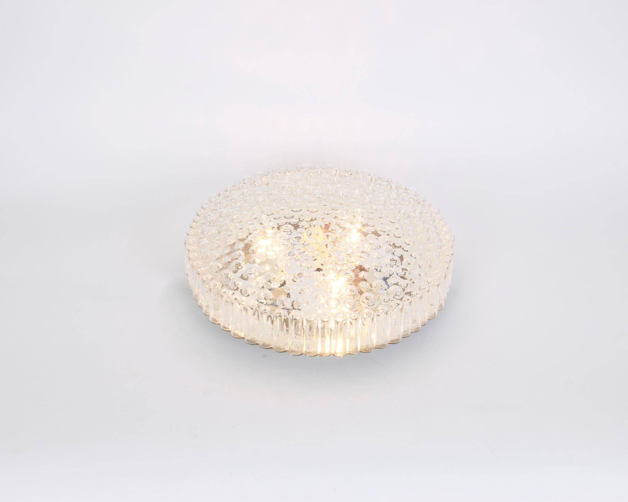 Plafonnier en verre bulle par Staff, Allemagne, années 1970