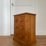 Mini vintage chest of drawers for children's room
