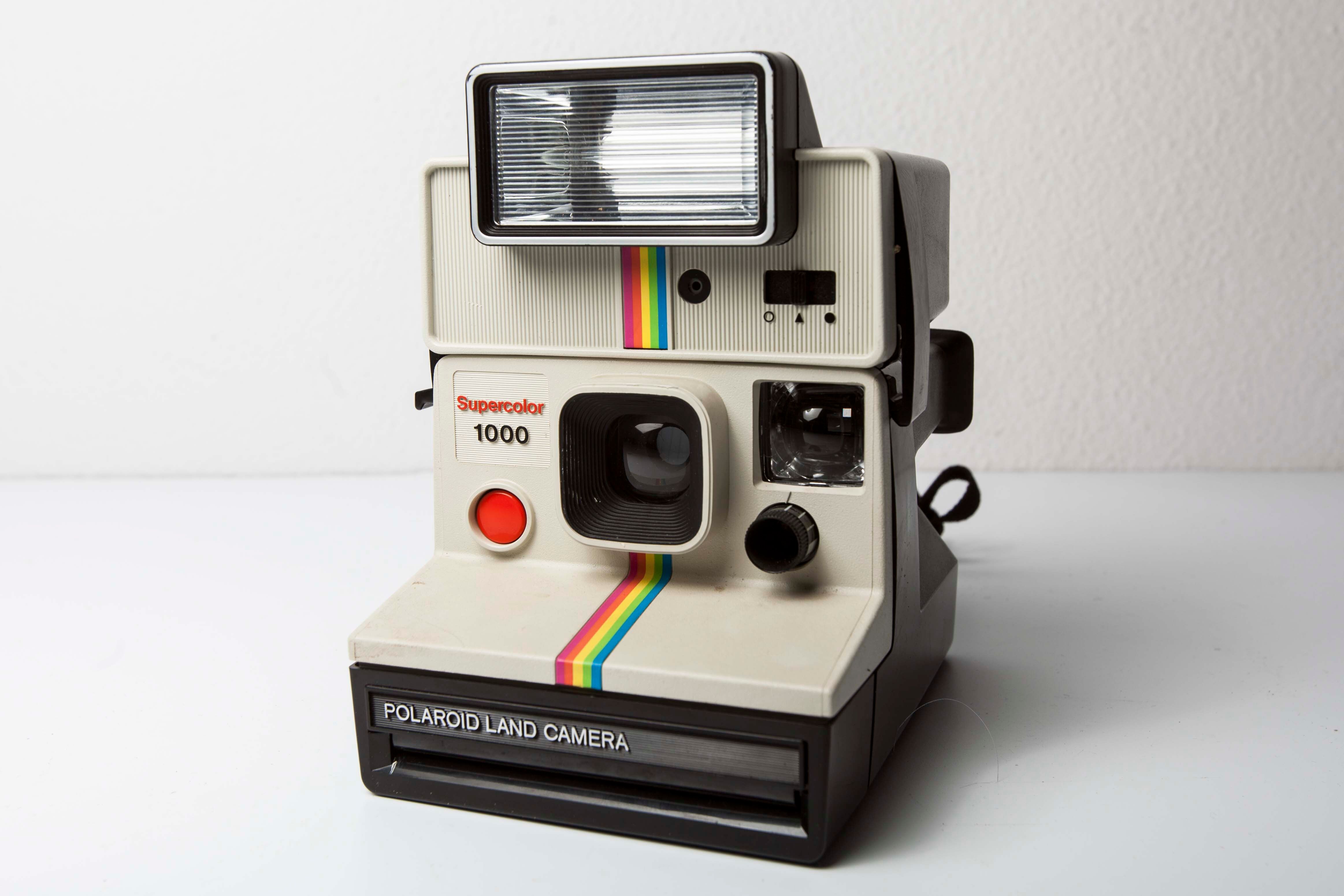 Polaroid Supercolor 1000 with flash