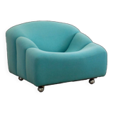 Chaise longue Artifort ABCD par Pierre Paulin (Sarcelle)