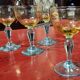 6 liqueur glasses in the George Sand design.