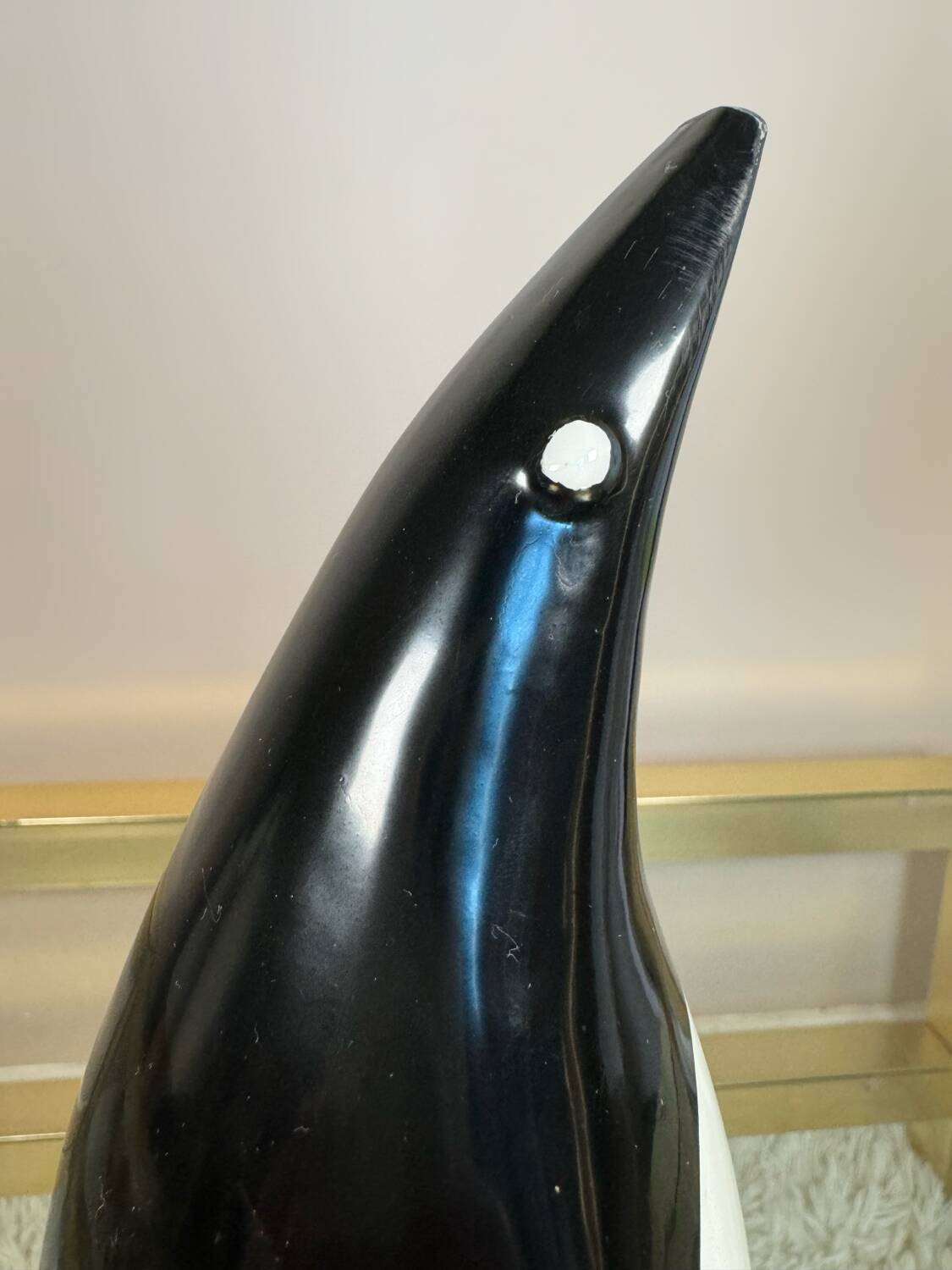 Art Deco ceramic penguin
