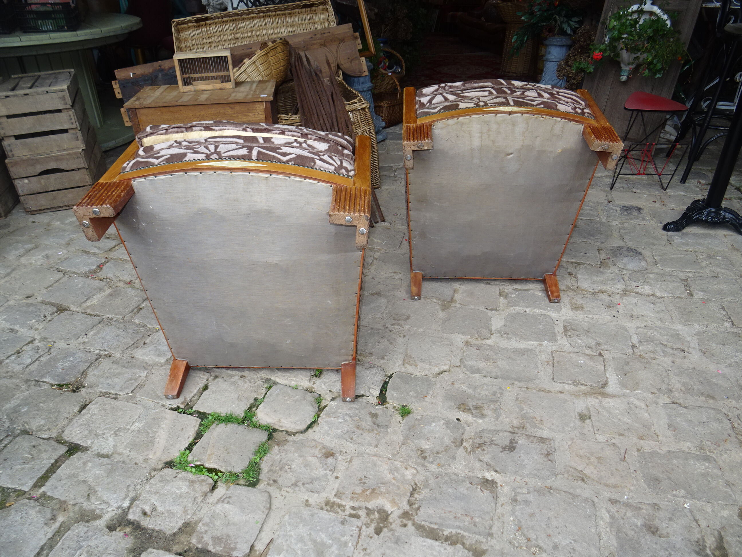 Armchairs from the 1930s