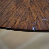 Round tripod coffee table from the 60s