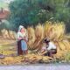 Country landscape signed