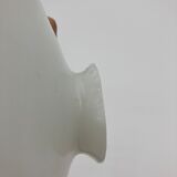 Small white opaline 20 cm