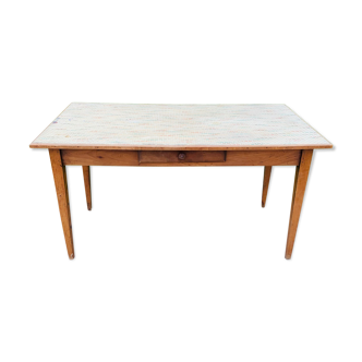 Farmhouse table - 1m38 long