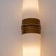 Vintage porcelain bathroom light by Sigvard Bernadotte for Ifö, 1960
