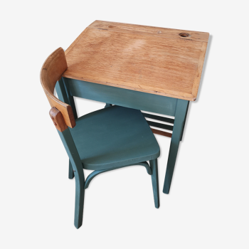 Vintage school desk