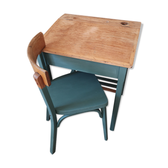 Vintage school desk