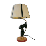 Vintage lamp wood 1950