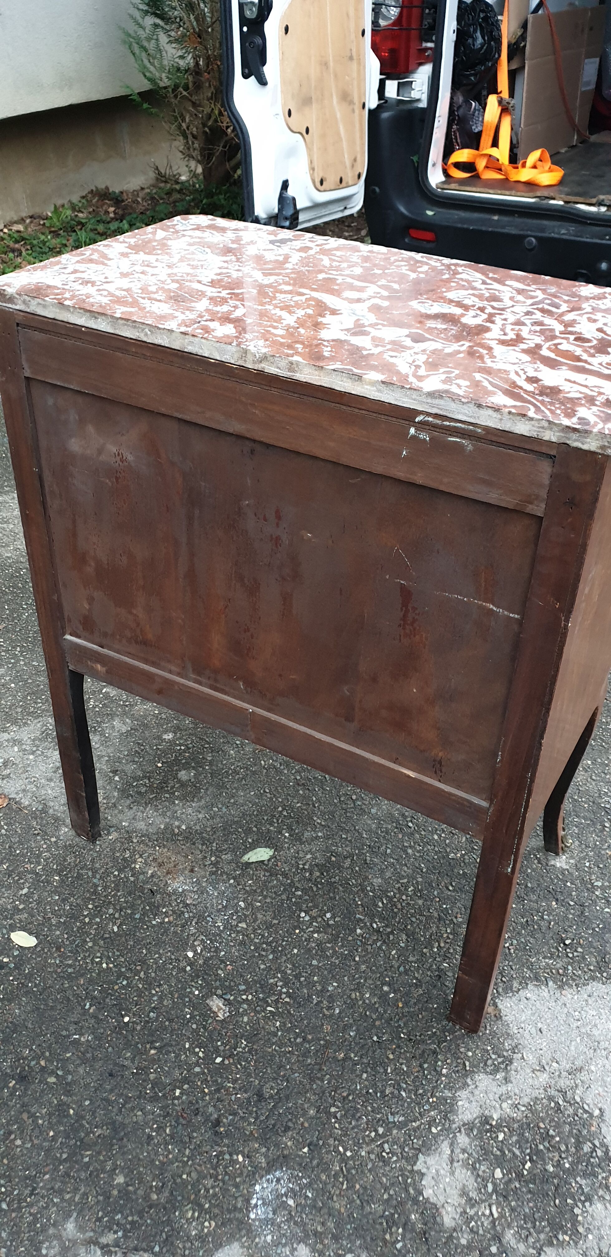 Chest of drawers 3 drawers Louis XV