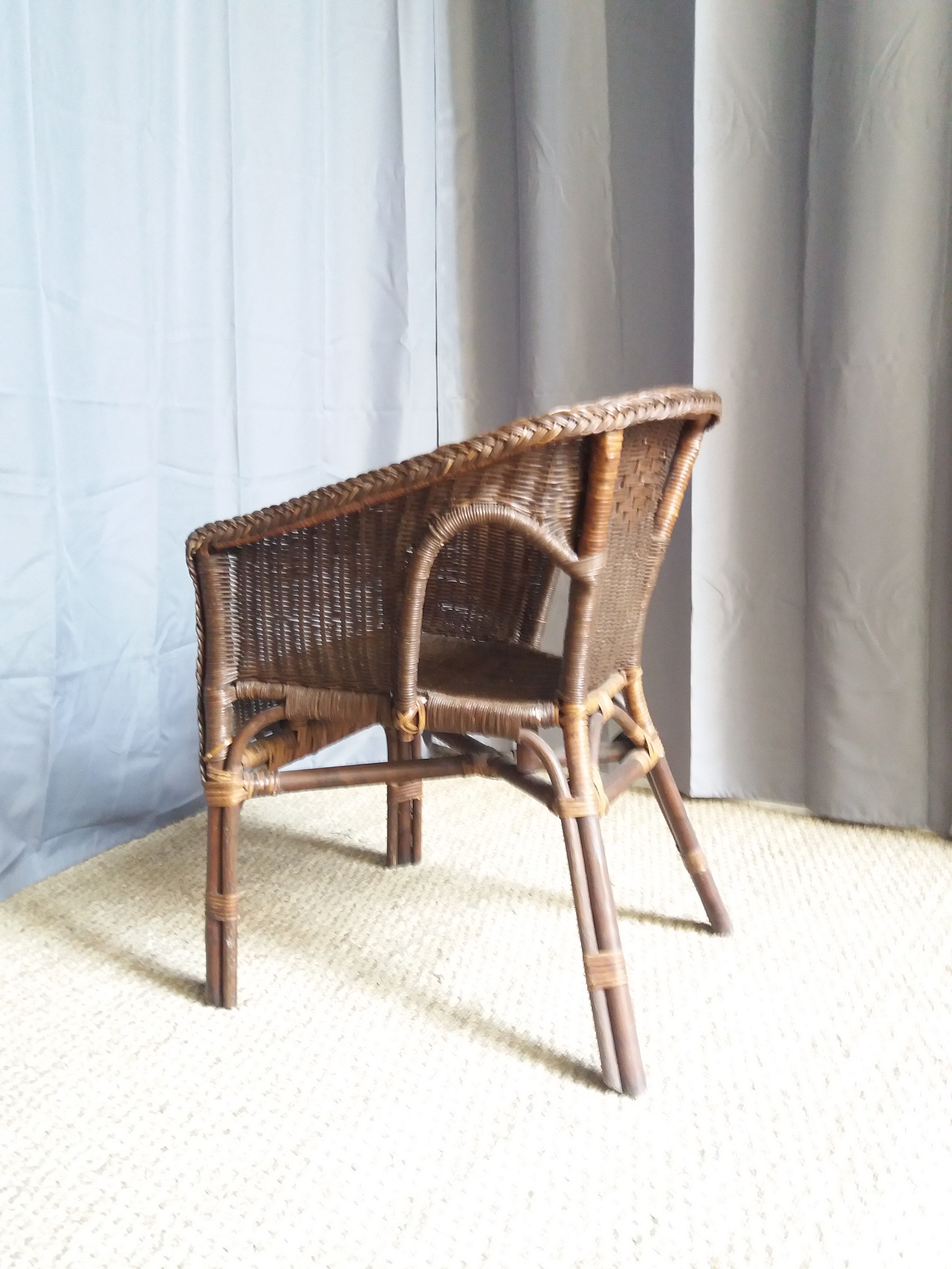 Vintage rattan chair