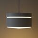 Big Danish Space Age pendant lamp / 1970s / Mid-century modern design / White