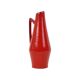 Rare Red Design Vase By Heinz Siery West Germany 271-22