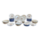 Salins Les Bains earthenware dinner service - 72 pieces