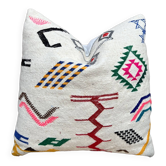 Housse de coussin azilal / Housse de coussin beni ourain authentique / Housse d’oreiller Boho