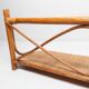1960 rattan wall shelf