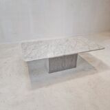 Italian marble coffee table, 1980s