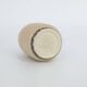 Small Mid-Century Scandinavian Modern Collectible Vase in Sandstone by Gunnar Borg for Höganäs