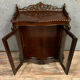 Exceptional furniture for this Napoleon III period living room library in curved mahogany shape