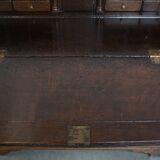 Antique English Oak Secretary / Chest of Drawers