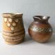Old sandstone pitchers