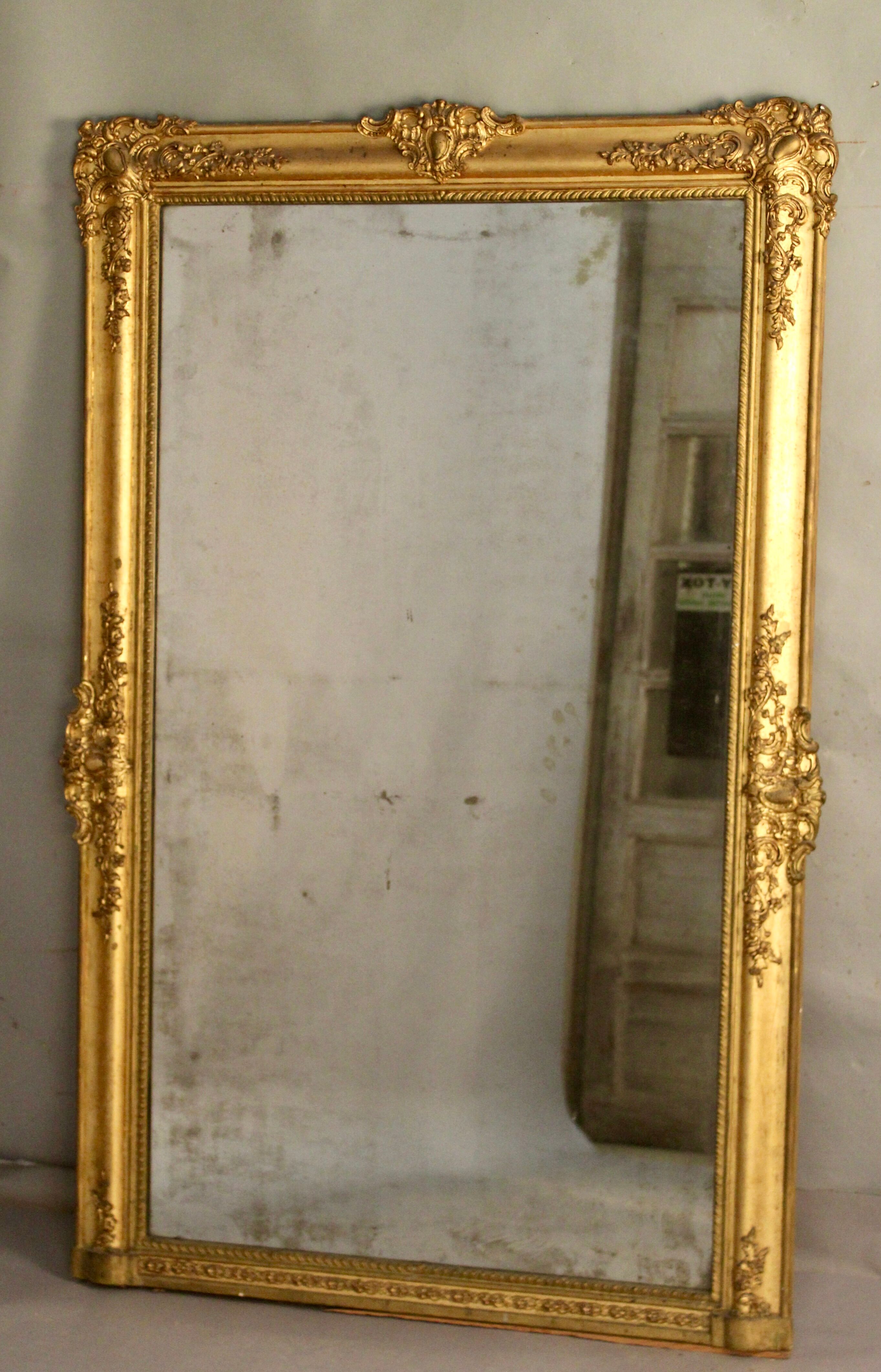 Golden mirror XIXth