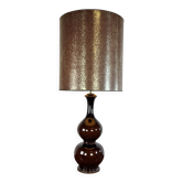 Vintage 70's glazed ceramic lamp