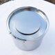 Stainless steel ice bucket Cylinda Arne Jacobsen Stelton 2.5 litres