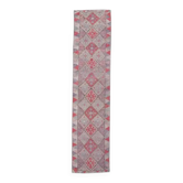 Tapis couloir turc Oushak tissé à la main des années 1970, 2'6x10'9 ft. 79x333