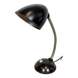 Vintage Brown Bakelite Gooseneck Table Lamp, 1960s