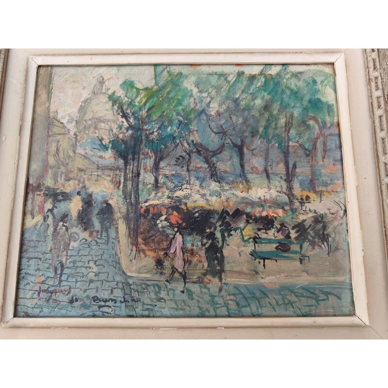 Oil on canvas: Jacques Van Den Bussche
