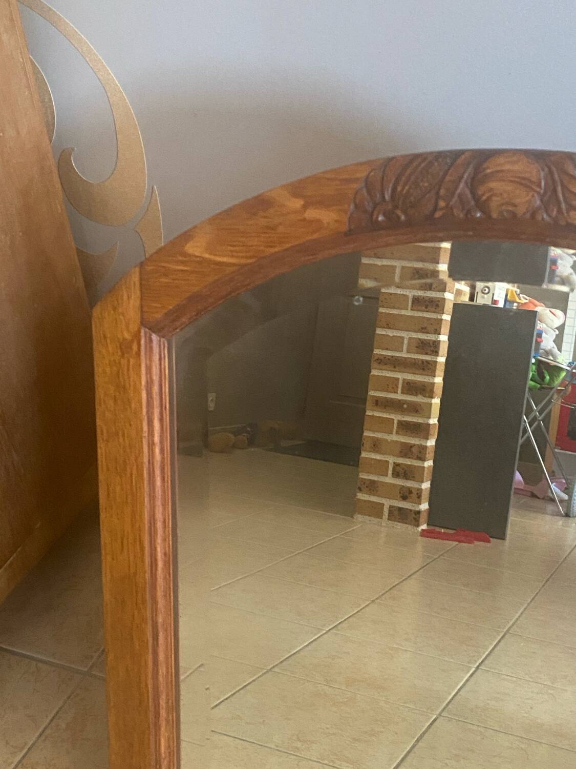 Very beautiful art deco mirror