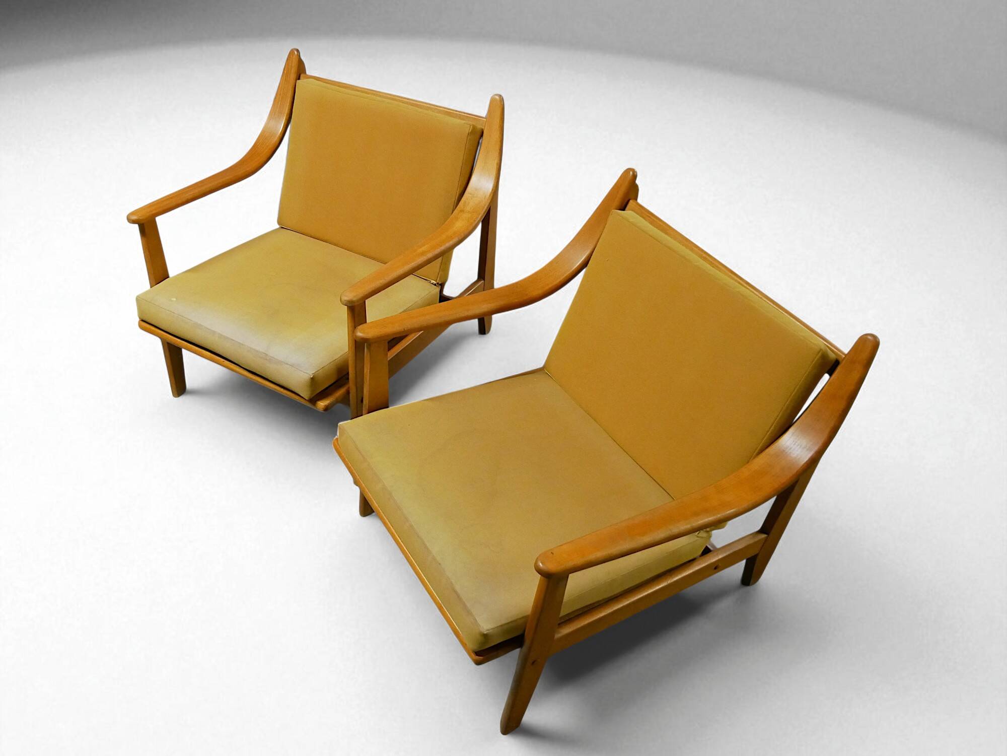Pair of Scandinavian armchairs - Vintage circa 1960