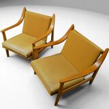 Pair of Scandinavian armchairs - Vintage circa 1960