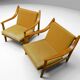 Pair of Scandinavian armchairs - Vintage circa 1960
