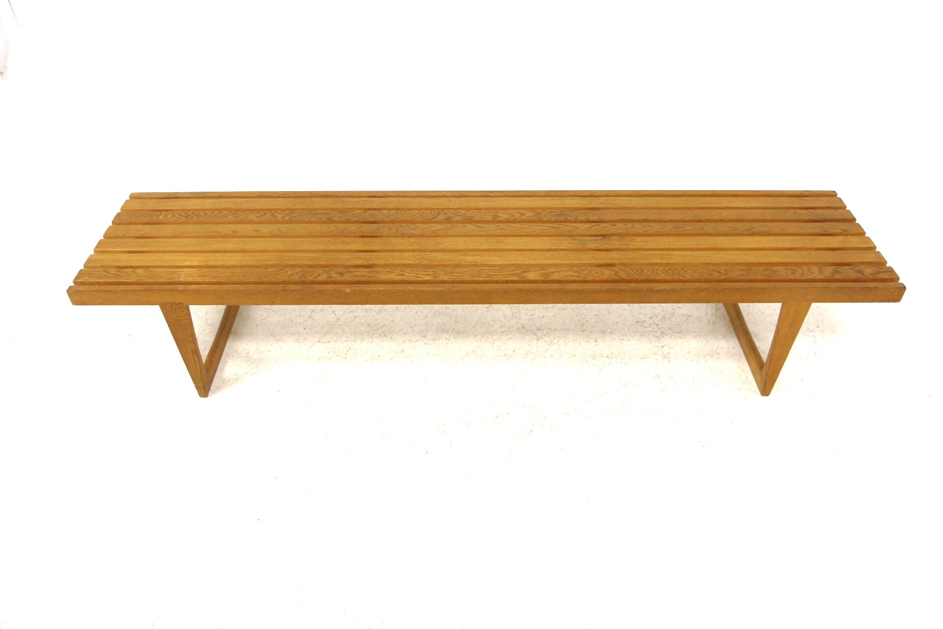 Minimalist bench "Tokyo" Yngvar Sandström, Nordiska Kompaniet, NK, Sweden, 1970