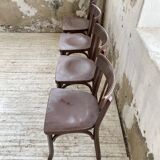 Set of 4 Baumann bistro chairs