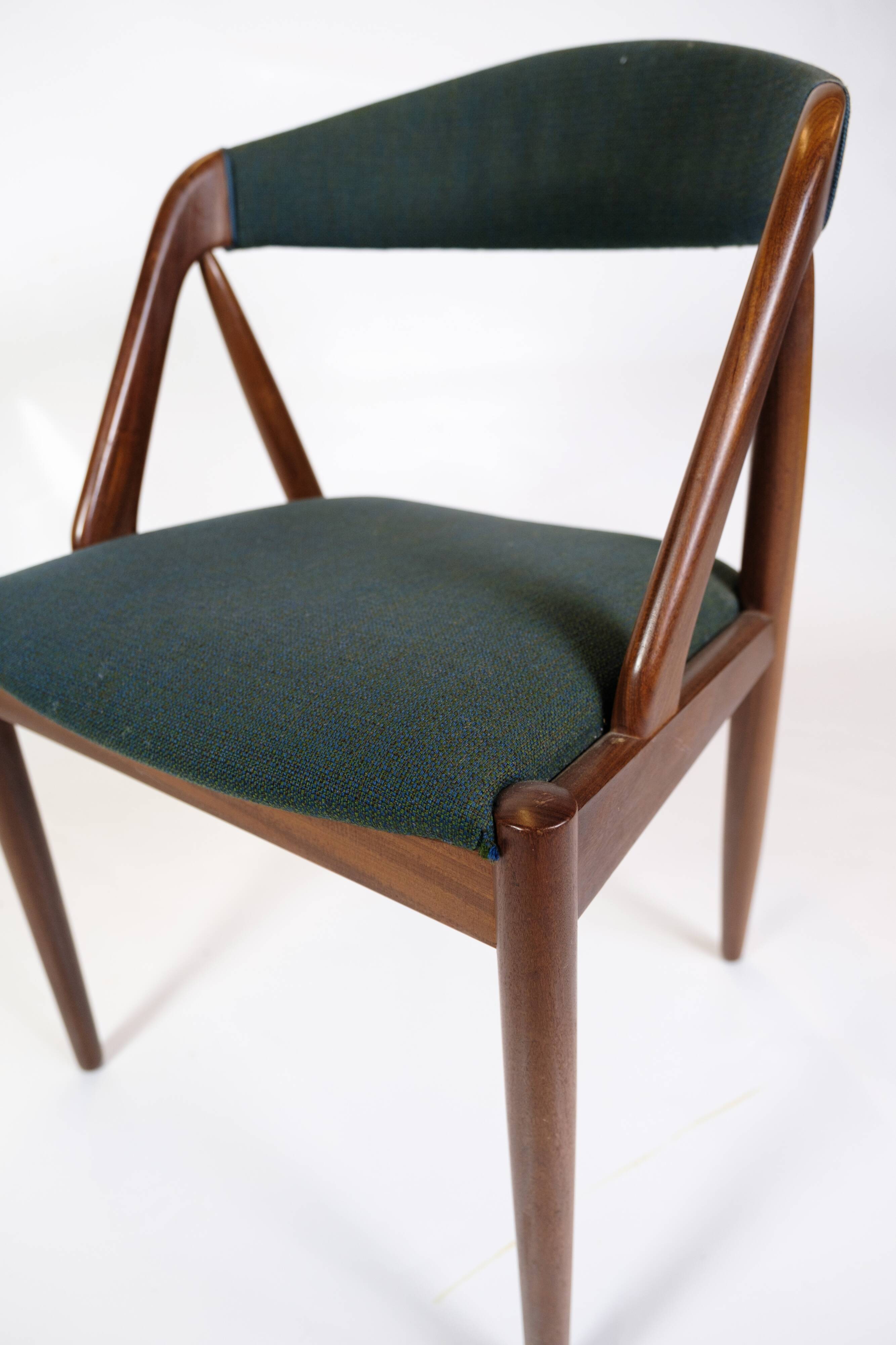 Set Of 6 Dining Room Chair Model 31 Made In Teak By Kai Kristiansen From 1950s