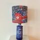 Lampe vase en céramique veb haldensleben – rda | pièce unique recyclée
