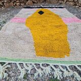 Berber wool rug, size 100 x 200 cm