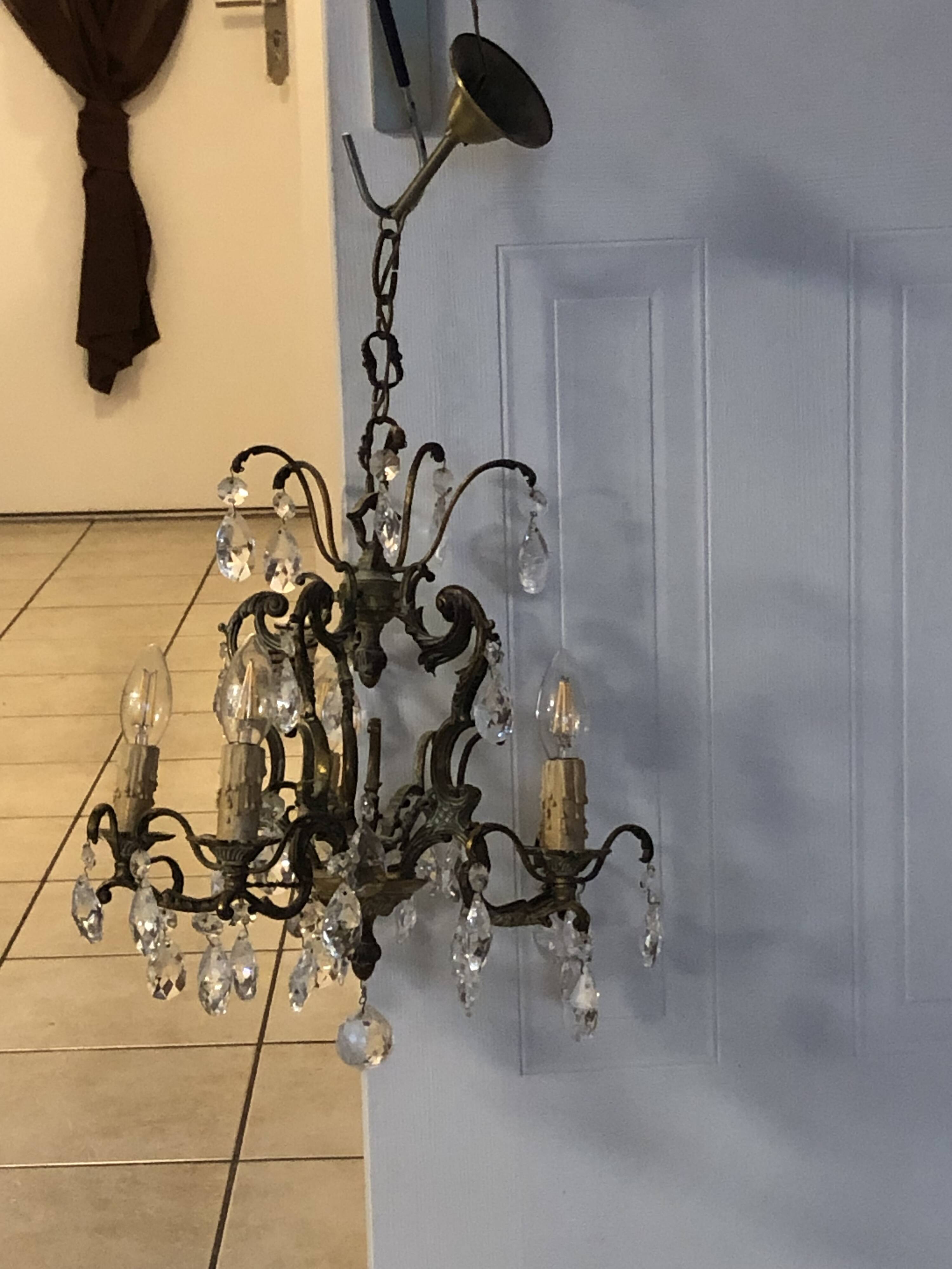 Lustrous bronze pendants